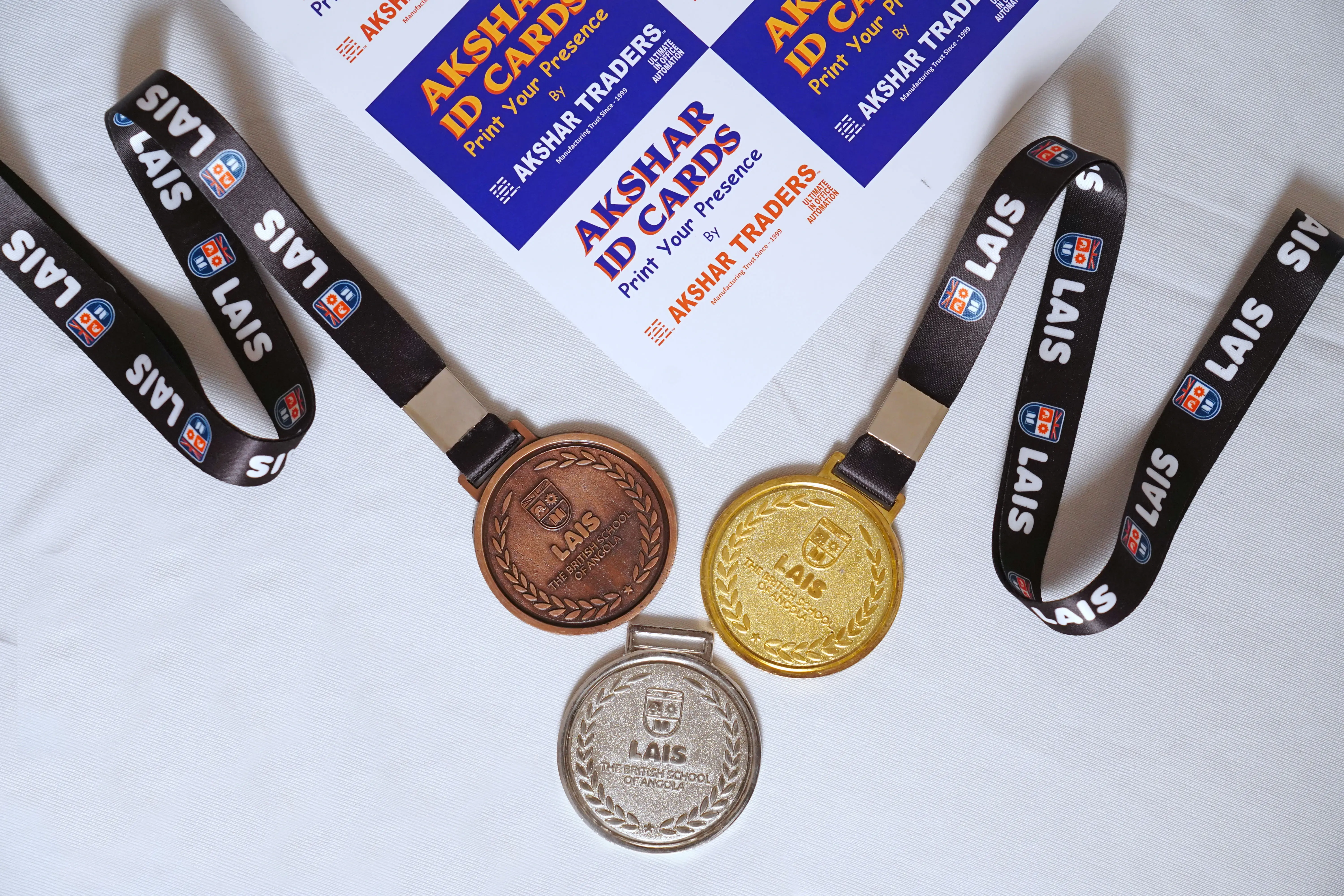 Medal Manufacturing for LAIS – The British School of Angola 1