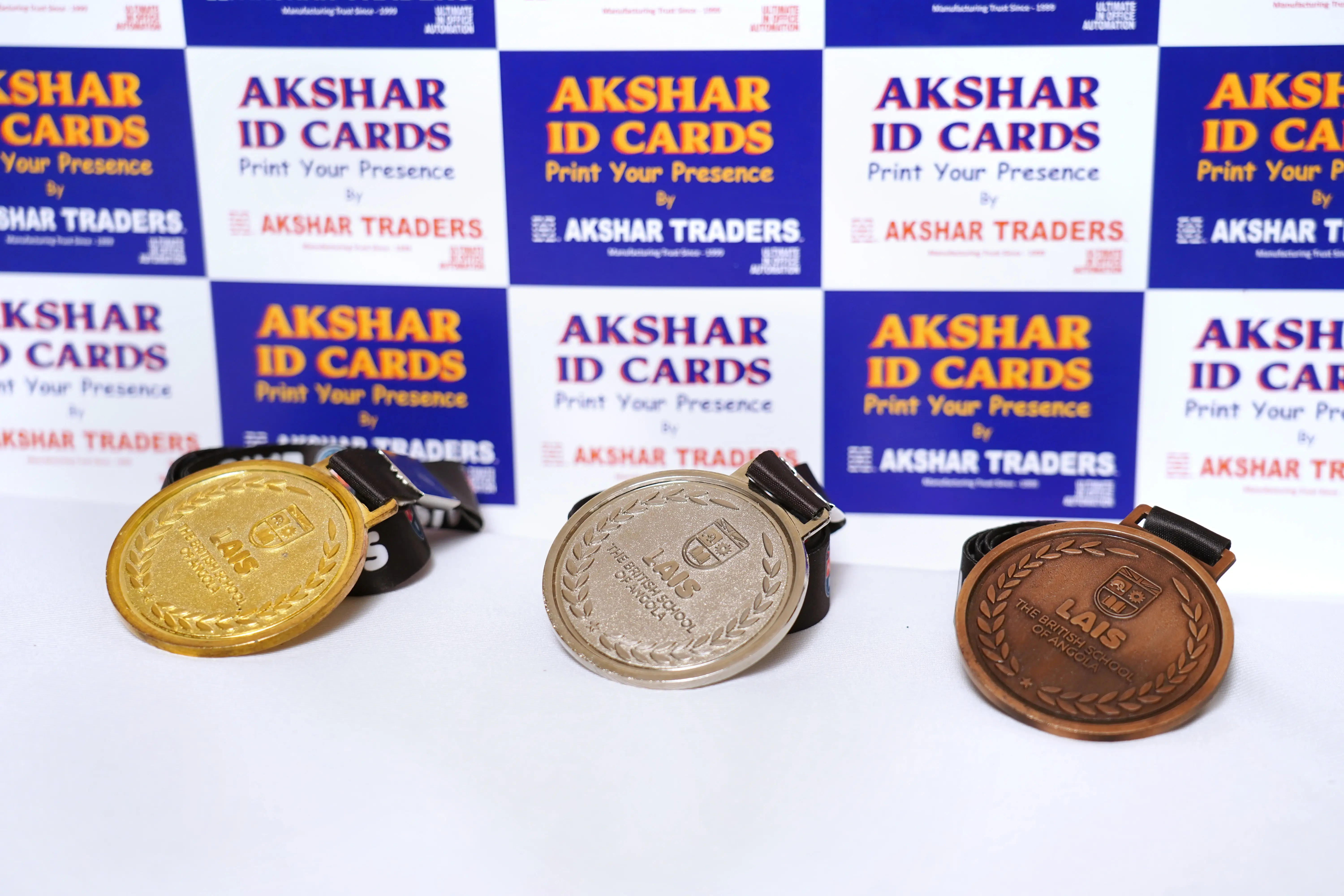 Medal Manufacturing for LAIS – The British School of Angola 2