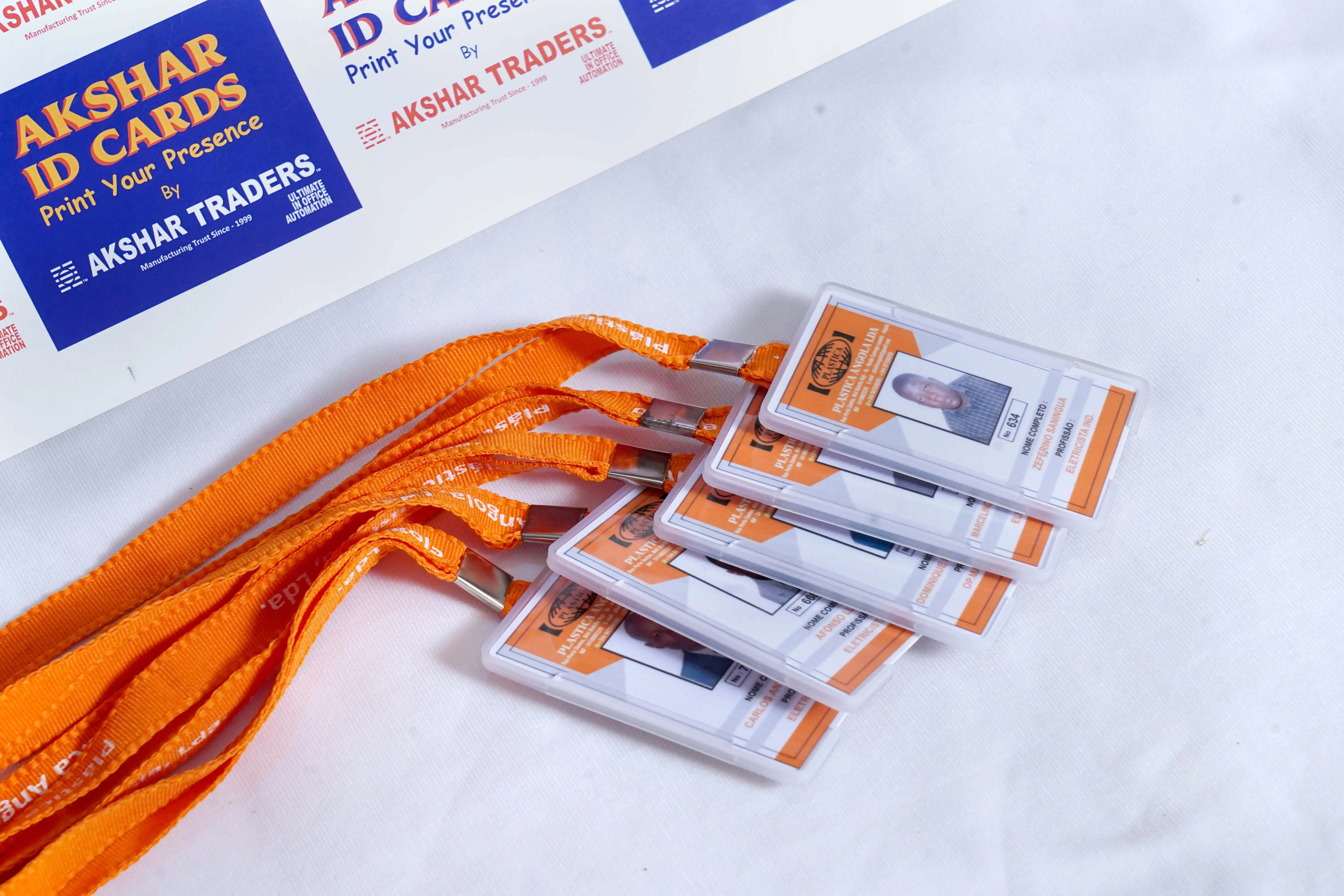 Employee ID Cards & Lanyards for Plastica Angola LDA 1