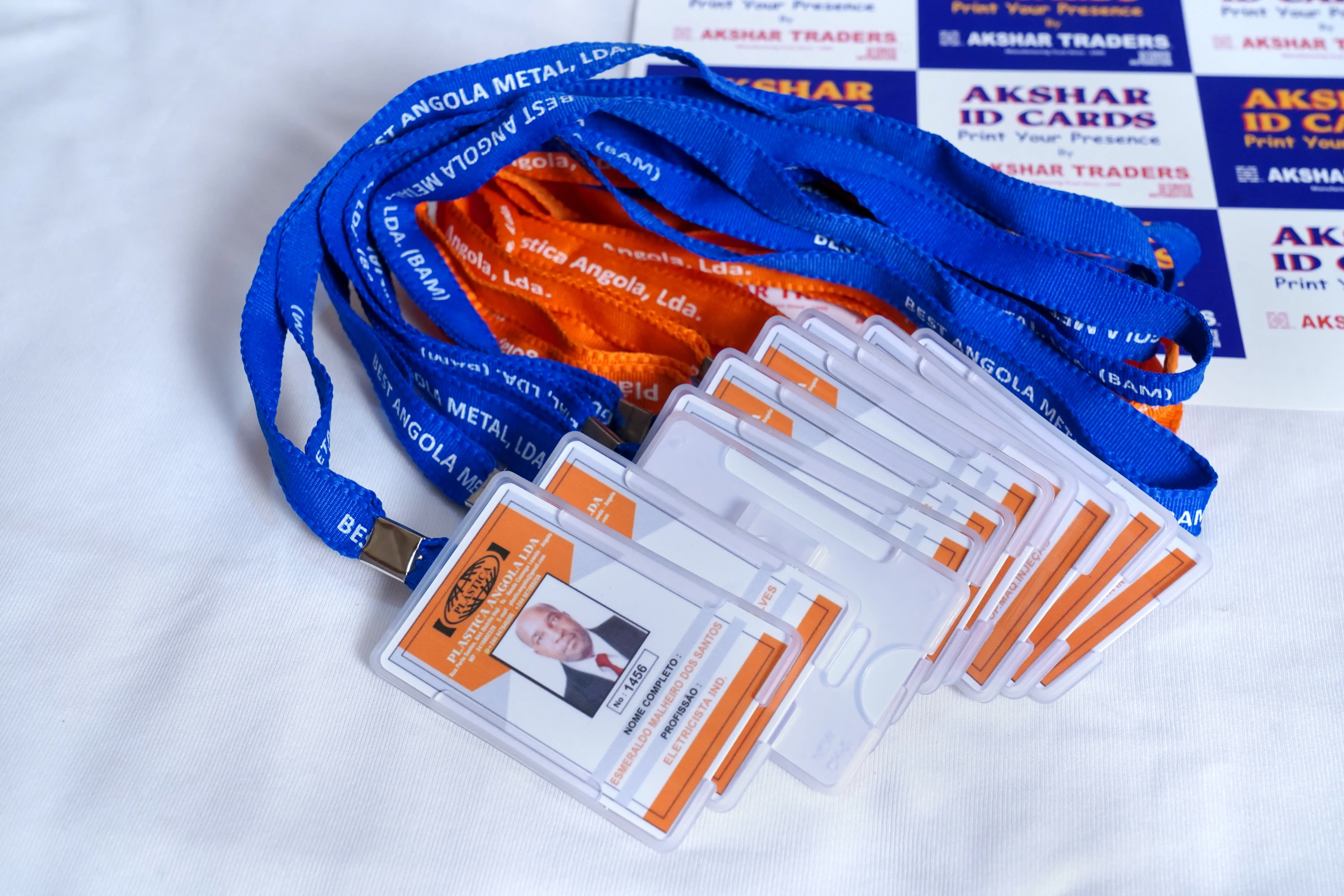 Employee ID Cards & Lanyards for Plastica Angola LDA 2